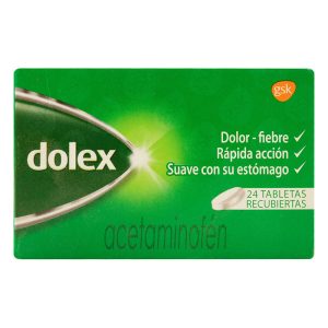Dolex 500 Mg 24 Tabletas Rapida Accion
