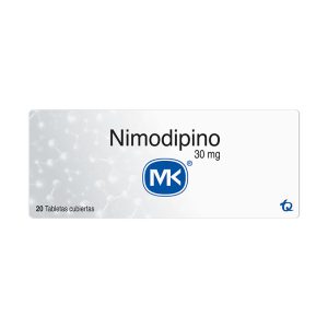 Nimodipino 30 Mg 20 Tabletas Mk