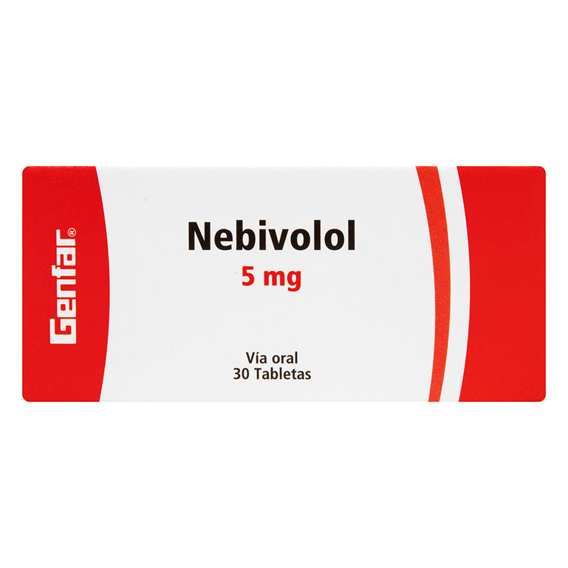 Nebivolol 5 Mg 30 Tabletas Gf(M)46092