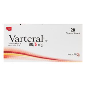 Varteral 80/5 Mg 28 Tabletas