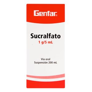 Sucralfato Suspensión 200 ml Genfar