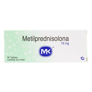 Metilprednisolona Mk 16 Mg 10 Tabletas
