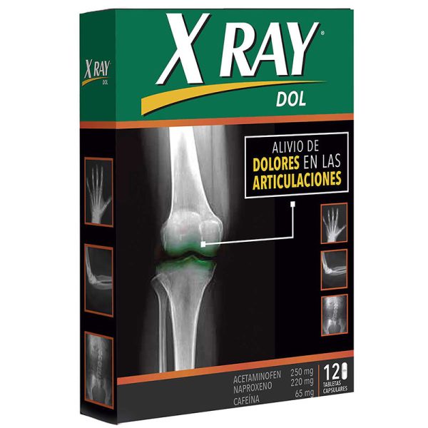 X Ray Dol 12 Tabletas(Sf) – Droguería Refugio Covelli