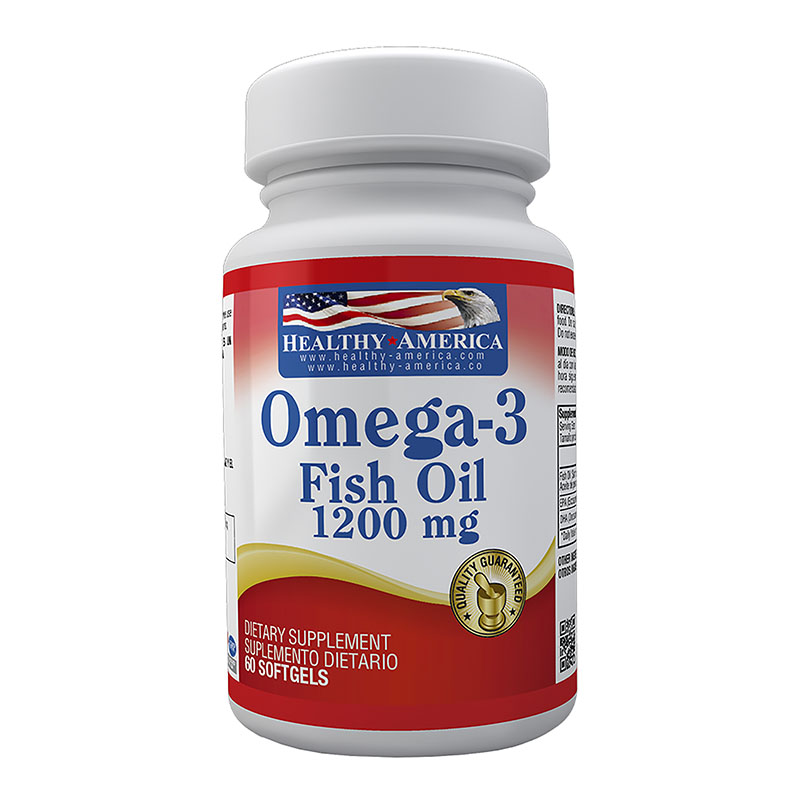 Omega 3 Fish Oil 1200 Mg 60 Softgels