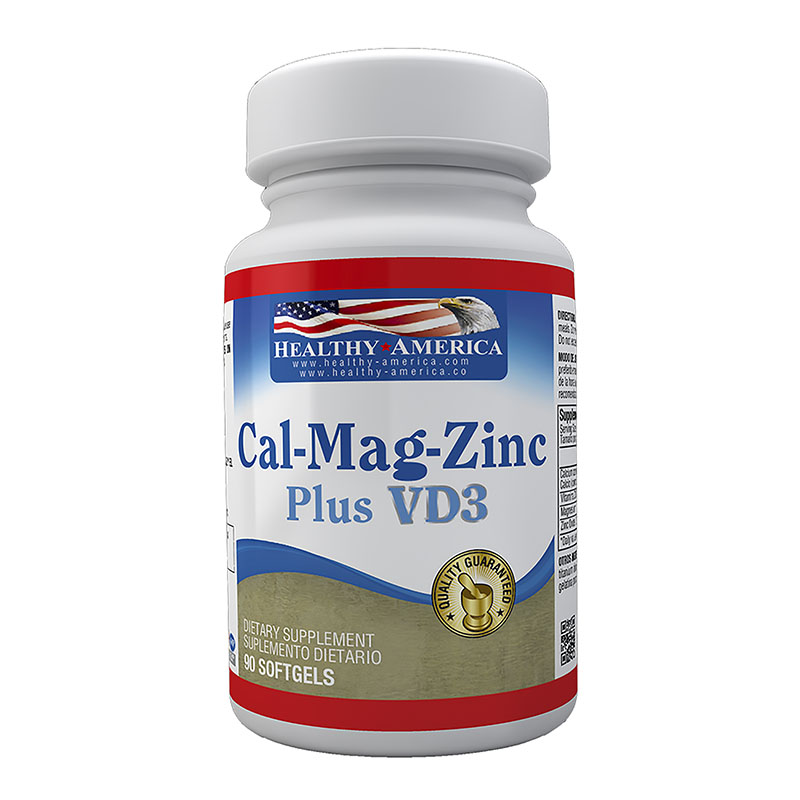 Cal-Mag-Zinc Plus Vd3 90 Softgels Iva