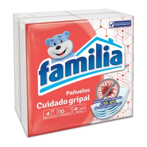 Pañuelos Familia Cuidado Gripal 4 Unidades