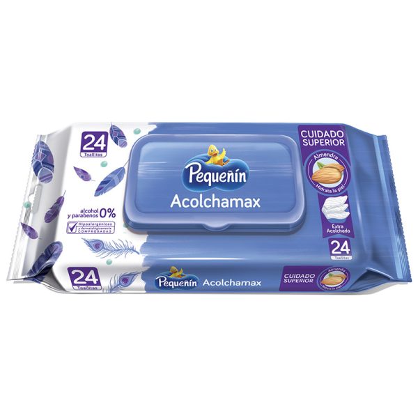 Toallitas Pequeñin Acolchadita 24 Unidades