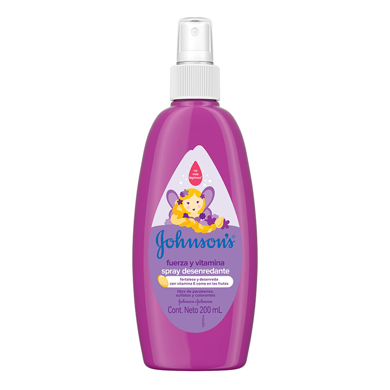 Spray Jj Baby Fuerza Y Vitamina E 200 Ml
