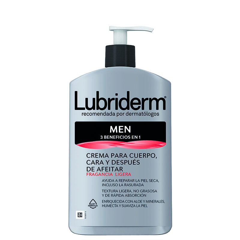 Lubriderm Men 3-1 Con Fragancia 400 Ml