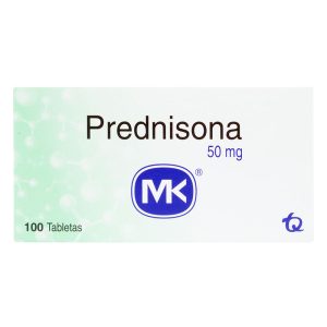 Prednisona 50 Mg 100 Tabletas Mk (A)