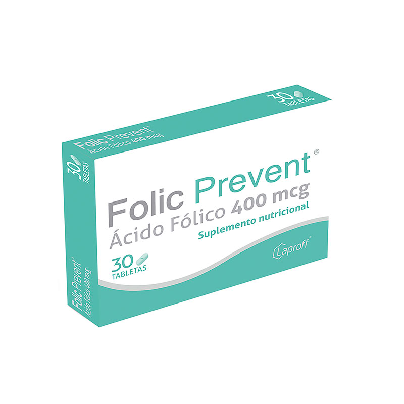 Folic Prevent 30 Tabletas
