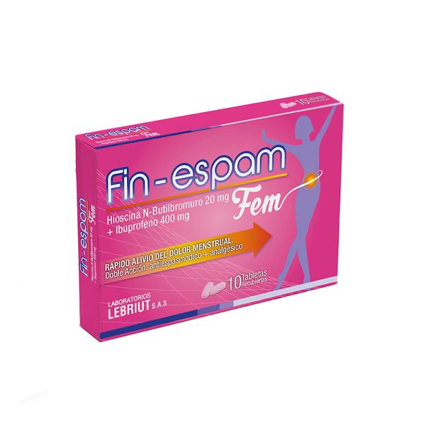 Fin-Espam Fem 400 Mg 10 Tabletas