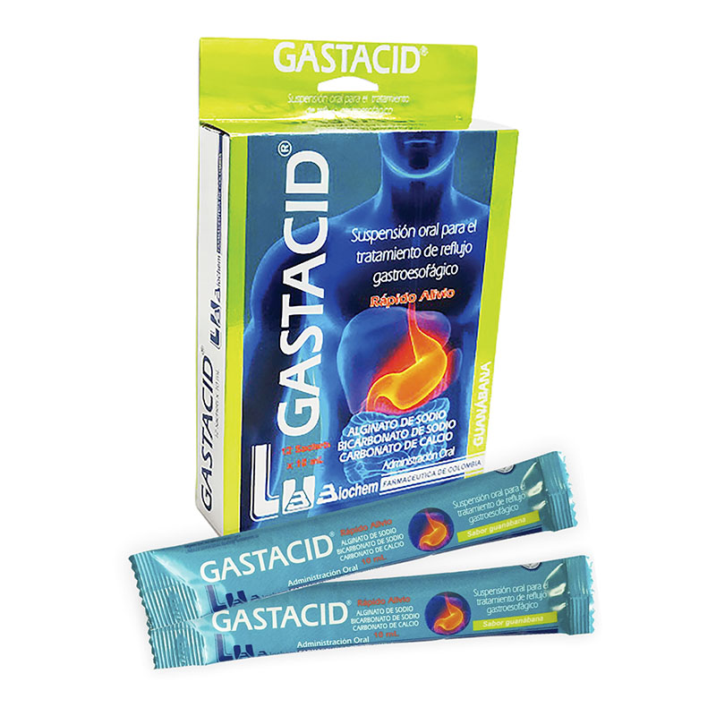 Gastacid Guanabana 12 Sobres