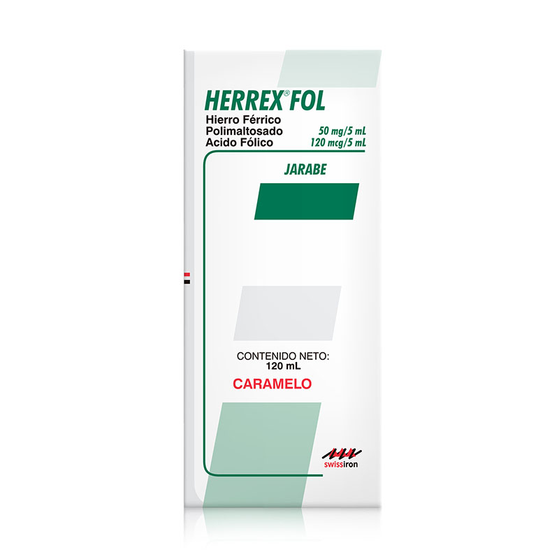 Herrex Fol Caramelo Jarabe 120 Ml(3%+)(Pae)