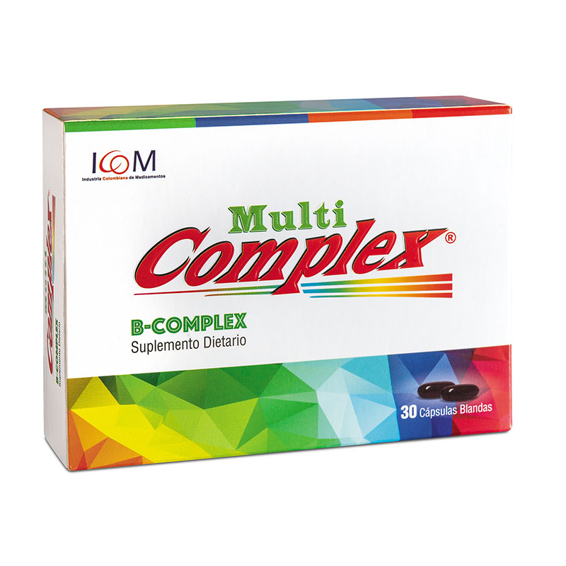 Multicomplex B-Complex X 30 Caps Bl.Icom
