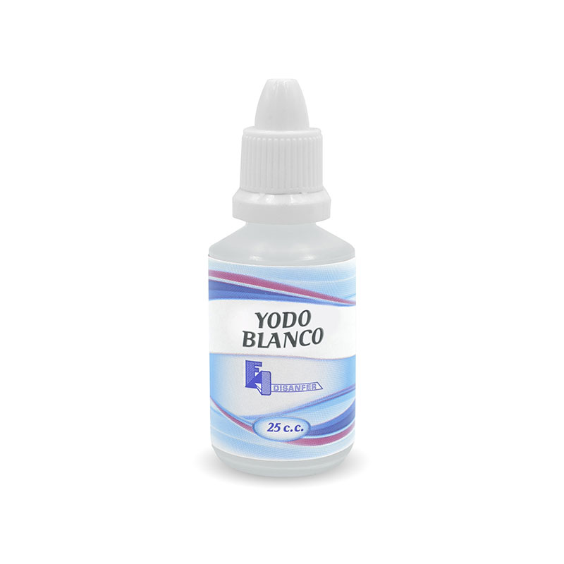 Yodo Blanco 12 Uds 25 Ml Disanfer