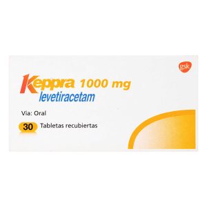 Keppra 1000Mg 30 Tabletas (E)(A)(3%+)(P)73200(Sc)