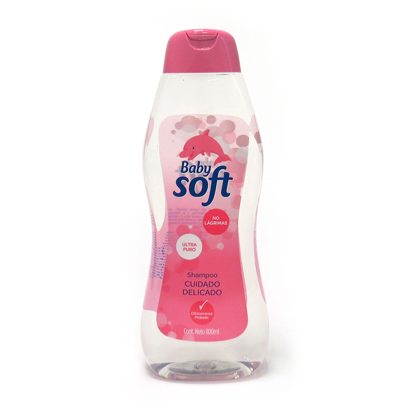 Shampoo Baby Soft Cuidado Delicado 800 Ml