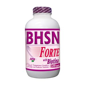 B.H.S.N Forte Con Biotina 200 Softgels