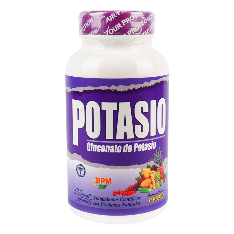 Potasio Natural 60 Capsulas