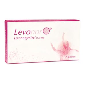 Levonor 0.75 Mg 2 Tabletas Icom(M)14472