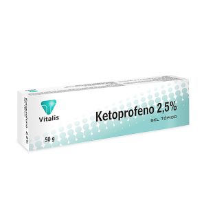 Ketoprofeno Gel 2.5% 50 Gr Vt